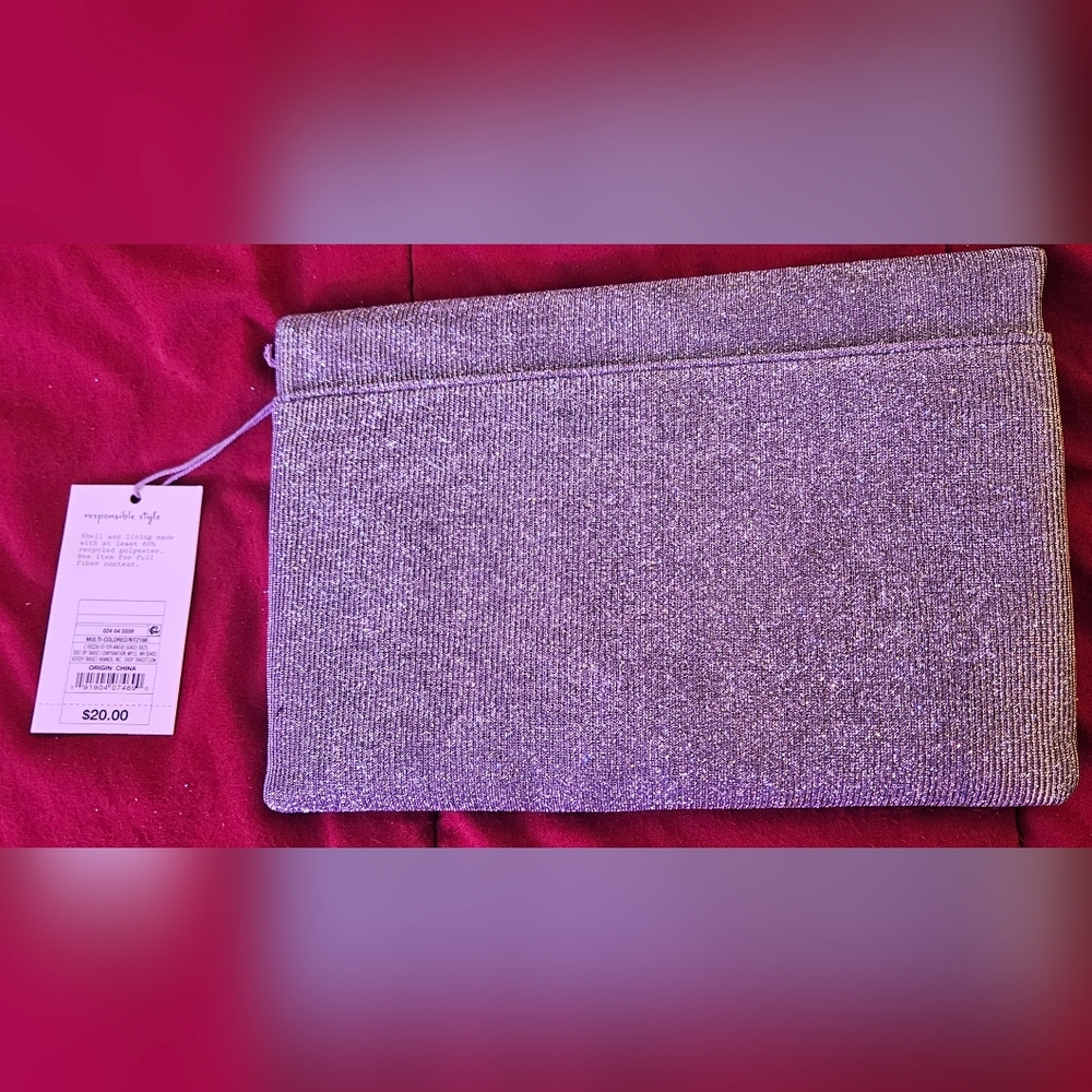 (3) A New Day Silver Clutch Bags - Picture 7 of 7